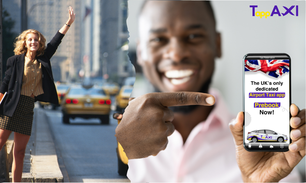 Booking UK Taxis Online vs Hailing a Taxi on the Street