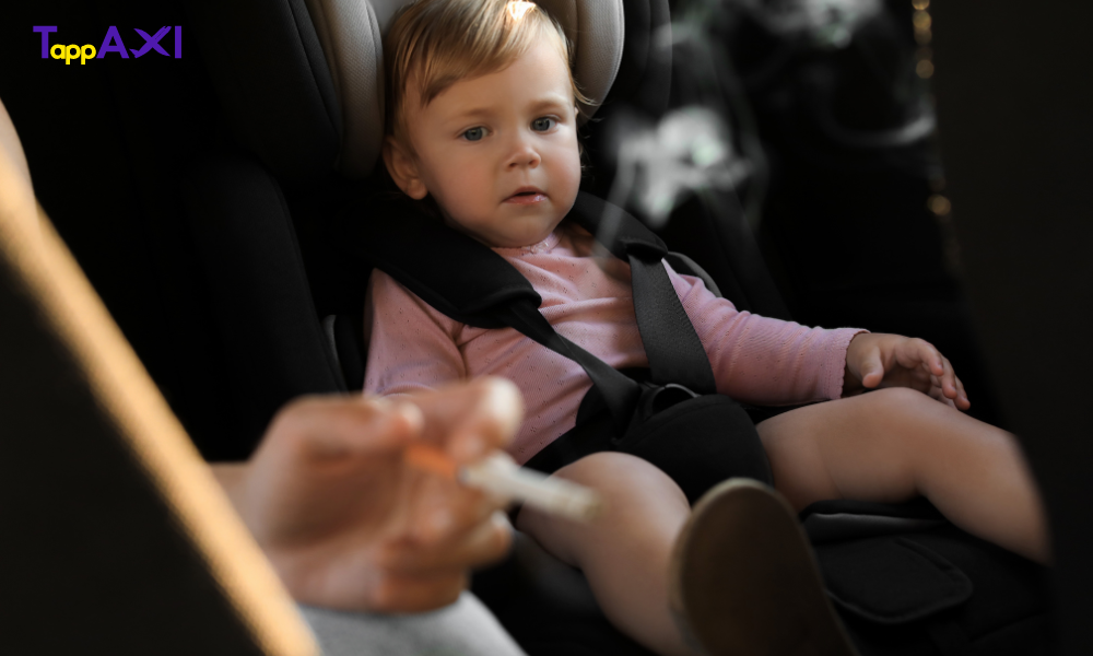 Is smoking or vaping allowed in UK Taxis?